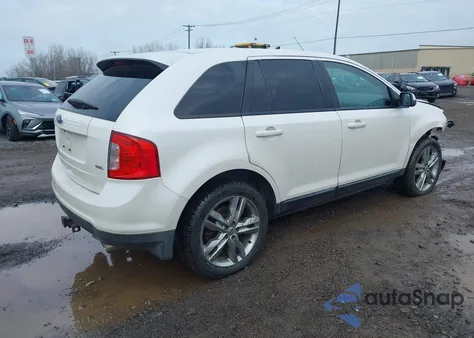 2012 Ford Edge Sel из США, поврежденный, VIN 2FMDK3JC2CBA11702
